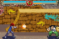Recca no Honoo - The Game (Japan) Cover